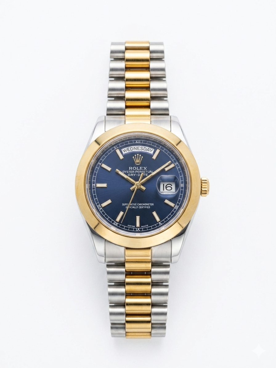 Rolex Purple Sunray Dial & Diamond Indices