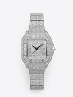 Diamond Pavé Cartier Santos