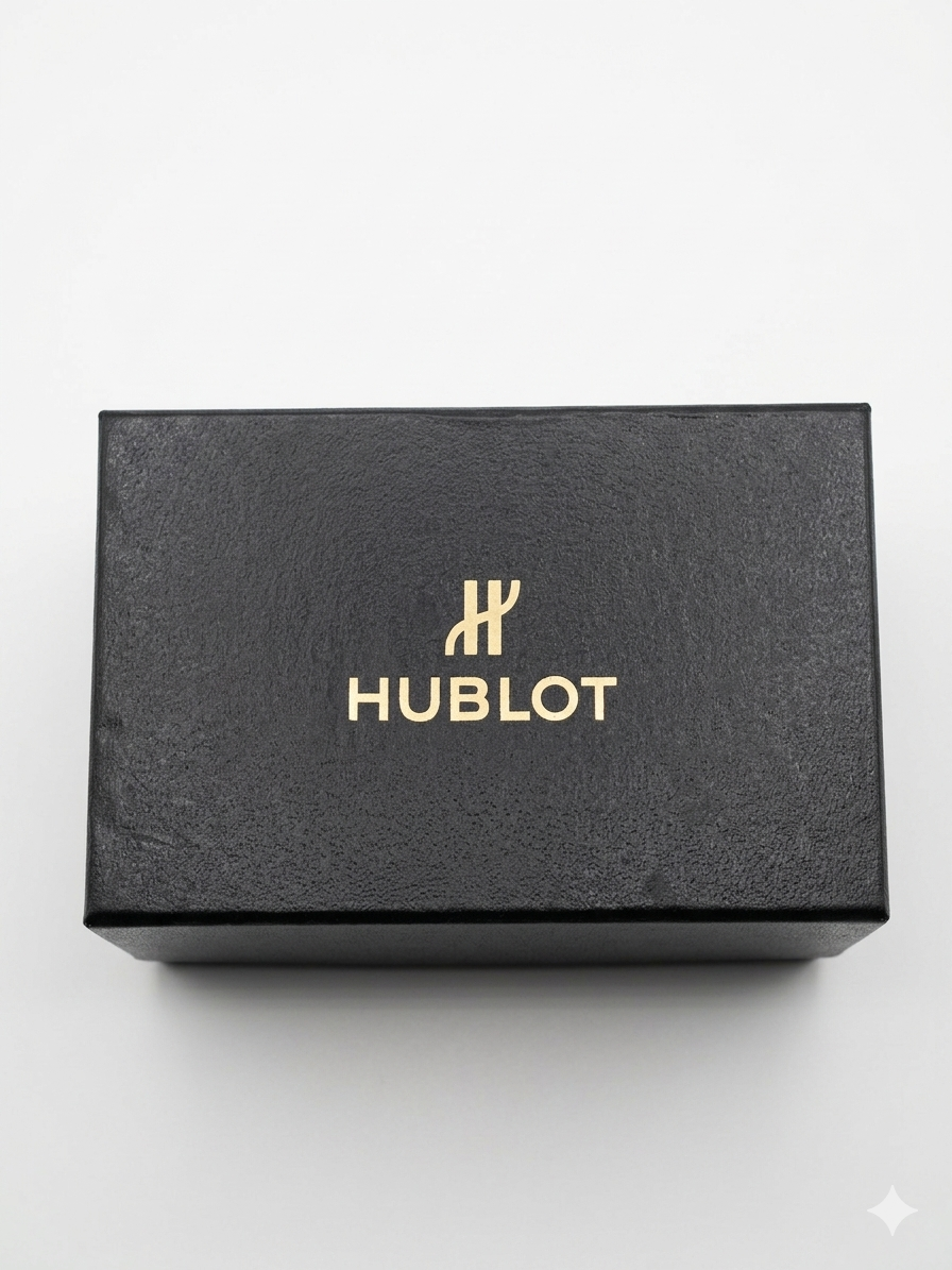 Hublot Diamond Cut Skeleton With Box