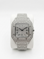 Diamond Pavé Cartier Santos