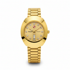 Gold Diamond Dial Watch — Front