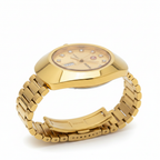 Gold Diamond Dial Watch — Side