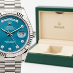 Rolex Day-Date Tiffany Blue — Dial