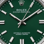 Rolex Oyster Perpetual Green — Dial