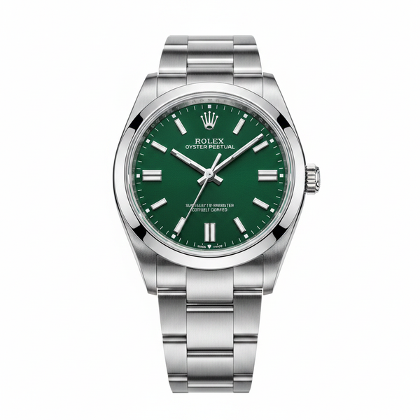Rolex Oyster Perpetual Green — Front