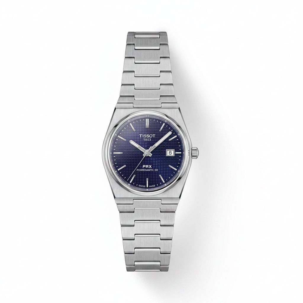 Tissot PRX Powermatic 80 - White Background